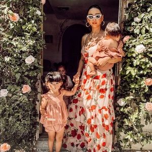 BCBG Maxazria rose maxi dress